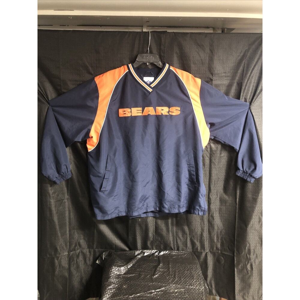 Chicago Bears Pull Over Long Sleeves XXL